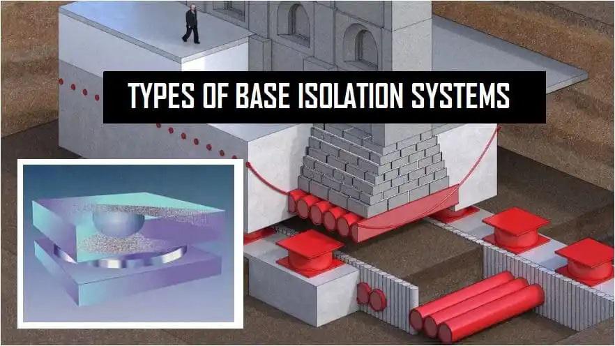 Type of Base Isolation Systems