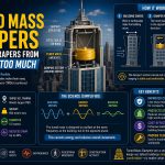 🏙️ How Tuned Mass Dampers Stop Skyscrapers From Swaying Too Much