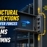 🏗️ How Structural Connections Transfer Forces Between Beams and Columns