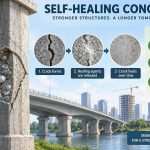 🏗️ Breakthrough in Construction: How Self-Healing Concrete Could Extend the Life of Structures