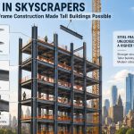 🏗️ First in Skyscrapers: How Steel-Frame Construction Made Tall Buildings Possible