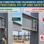 🧭 How Construction Tolerances Affect Structural Fit-Up and Safety
