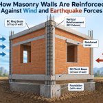 🧱 How Masonry Walls Are Reinforced Against Wind and Earthquake Forces