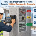 🧰 How Non-Destructive Testing Reveals Hidden Damage in Concrete