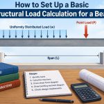 🏗️ How to Set Up a Basic Structural Load Calculation for a Beam