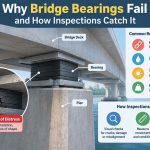 ๐ Why Bridge Bearings Fail and How Inspections Catch It