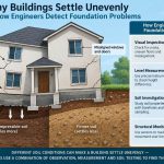 🏚️ Why Buildings Settle Unevenly and How Engineers Detect Foundation Problems