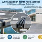 🏗️ Why Expansion Joints Are Essential in Bridges and Large Buildings