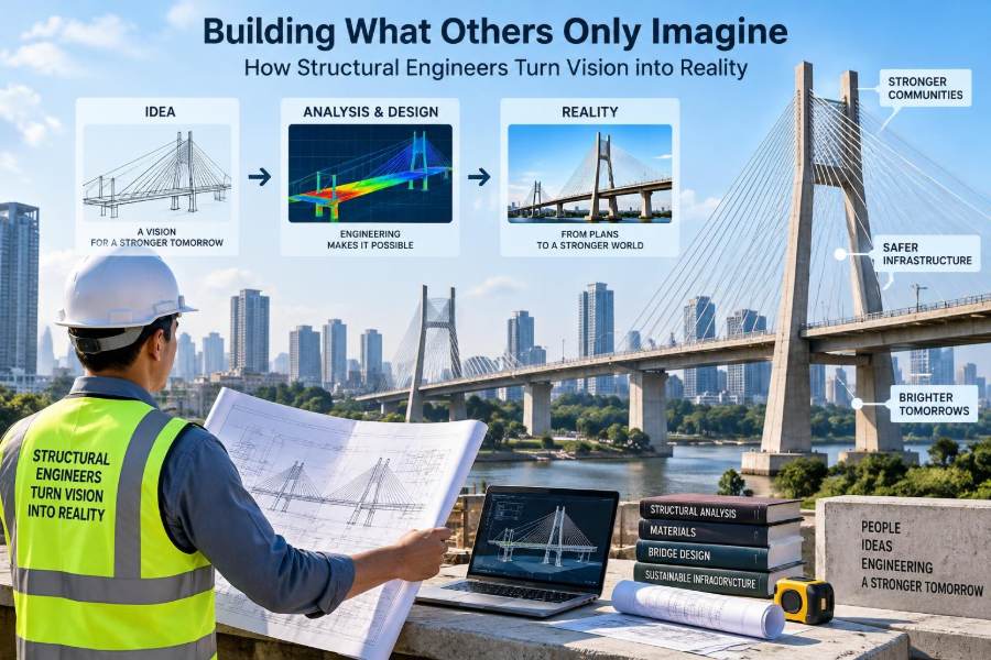 🏗️ Building What Others Only Imagine: How Structural Engineers Turn Vision into Reality