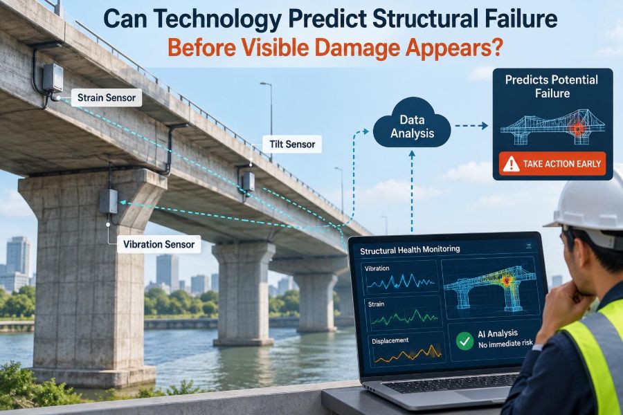 🏗️ Can Technology Predict Structural Failure Before Visible Damage Appears?