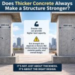 🏗️ Does Thicker Concrete Always Make a Structure Stronger?