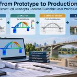 🏗️ From Prototype to Production: How Structural Concepts Become Buildable Real-World Designs