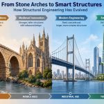 🏗️ From Stone Arches to Smart Structures: How Structural Engineering Has Evolved