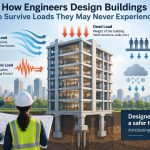 🏗️ How Engineers Design Buildings to Survive Loads They May Never Experience