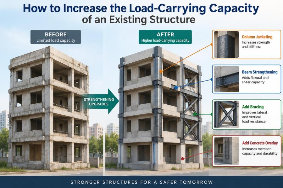 🏗️ How to Increase the Load-Carrying Capacity of an Existing Structure
