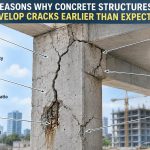 ๐๏ธ Reasons Why Concrete Structures Develop Cracks Earlier Than Expected