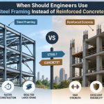 🏗️ When Should Engineers Use Steel Framing Instead of Reinforced Concrete?