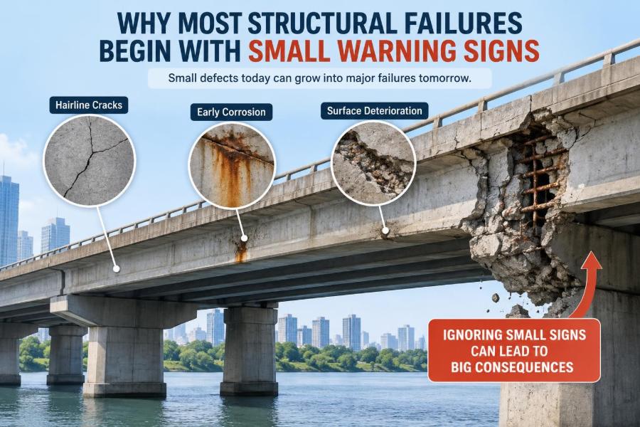 ποΈ Why Most Structural Failures Begin with Small Warning Signs