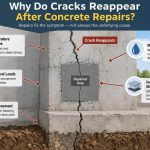🏗️ Why This Problem Happens: What Causes Cracks to Reappear After Concrete Repairs?